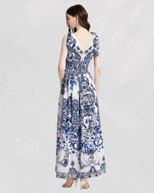 Vestido Belle Blue