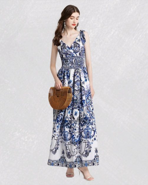 Vestido Belle Blue