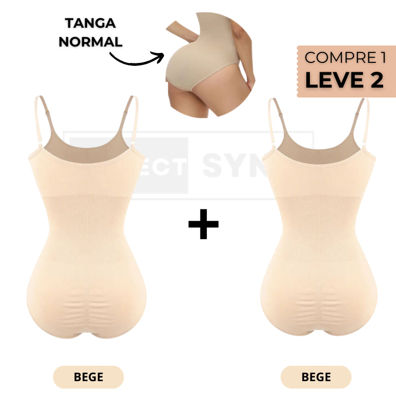 Body Modelador Shape Comfort - Diminui Medidas [COMPRE 1 LEVE 2]