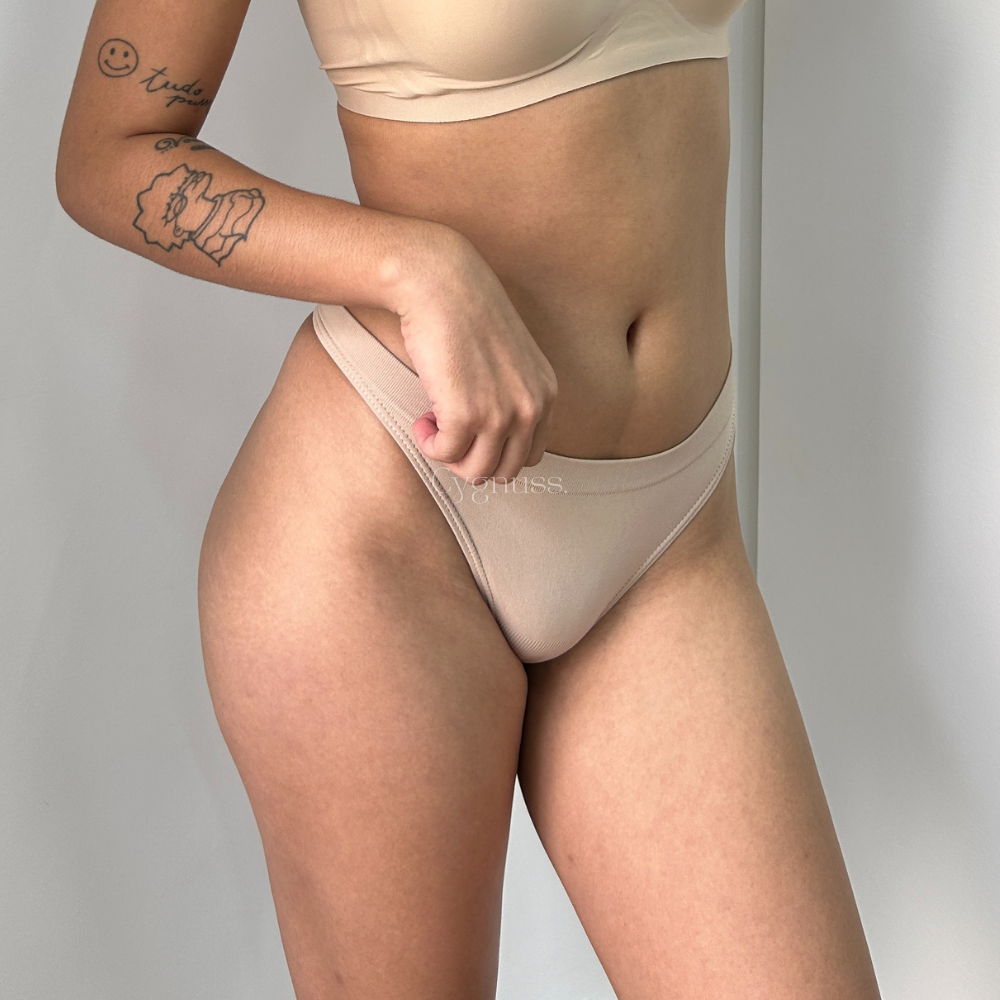 Calcinha Microfibra Lupo x Cygnuss - Fio