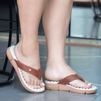 Sandália Ortopédica Feminina OrtoLeve - Com Palmilha Massageadora