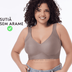Sutiã Modelador Lux Comfort Sem Costura - Sustentação e Conforto [COMPRE 1 LEVE 2] + BRINDES