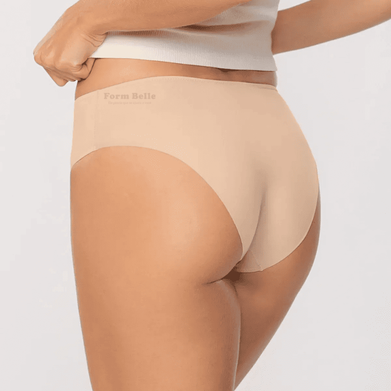 Kit 5 Calcinhas Soft Premium Invisíveis Sem Costura – Conforto Que Não Marca o Corpo