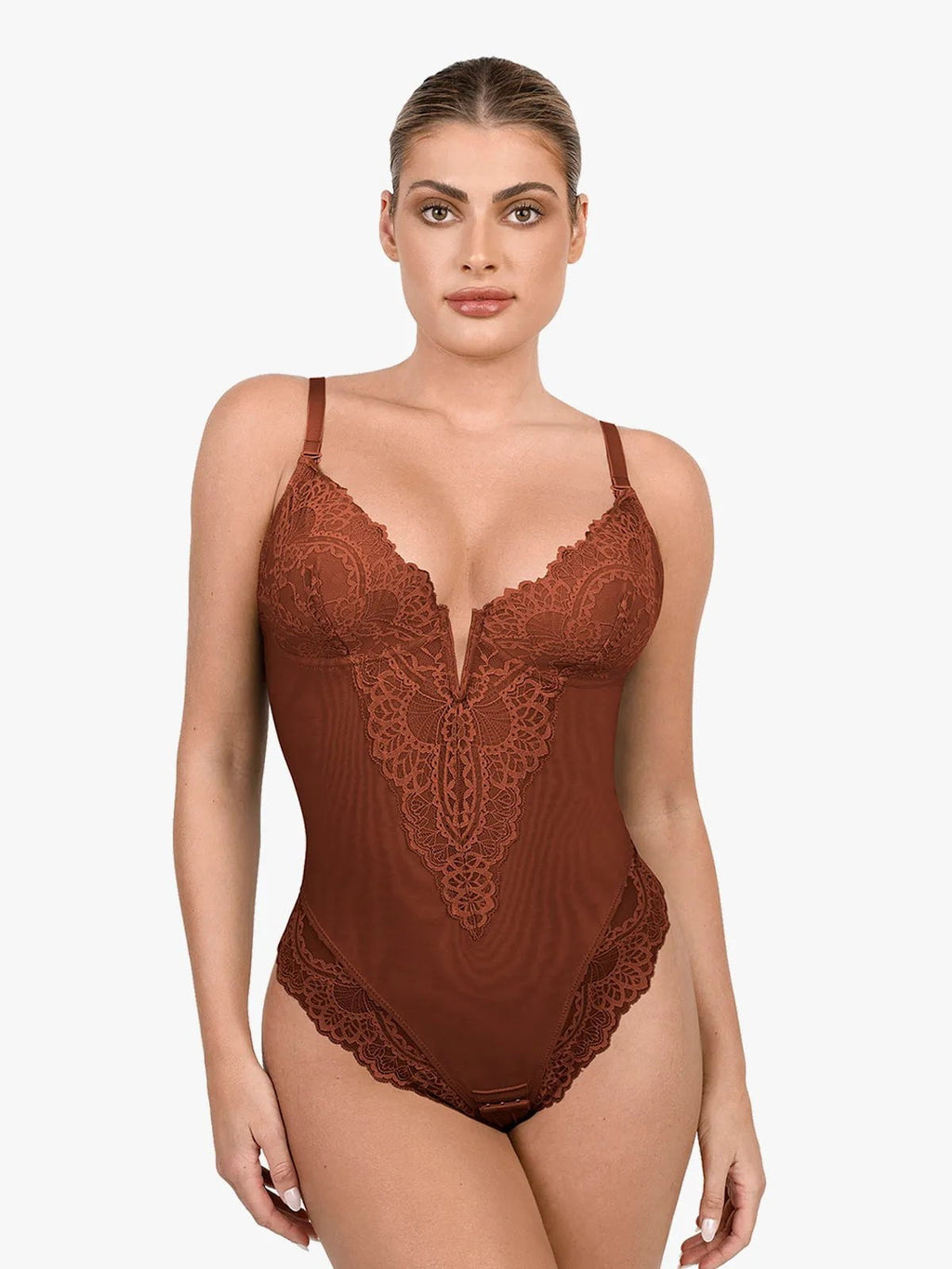 Body Modelador de Renda - FormShaper + [BRINDE EXCLUSIVO]