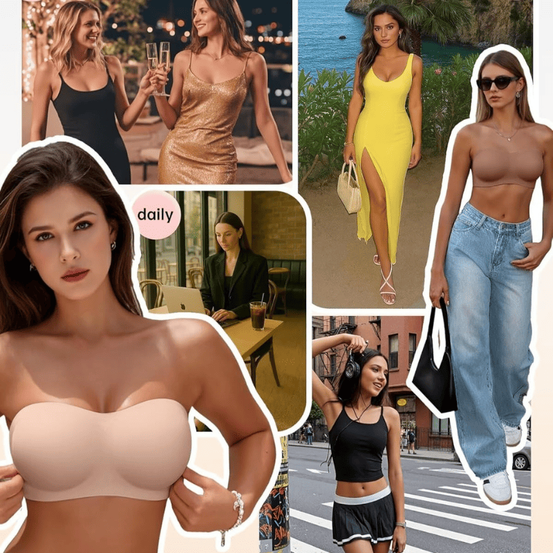 Sutiã Modelador Sem Alças e Sem Costura - BelleForm