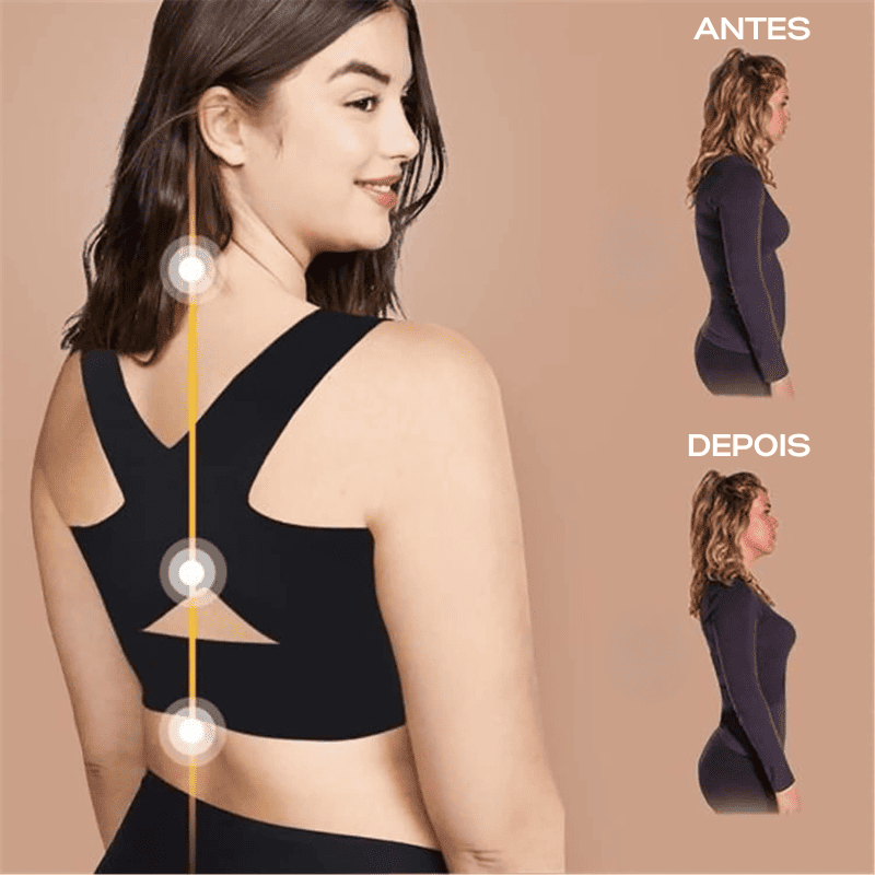 Sutiã Modelador Postural – Alinha a Postura e Sustenta com Conforto [COMPRE 1 & LEVE 2] + BRINDES