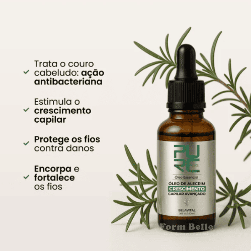 Escova Massageadora BelleHair™ - Crescimento Capilar Intensivo + Brinde