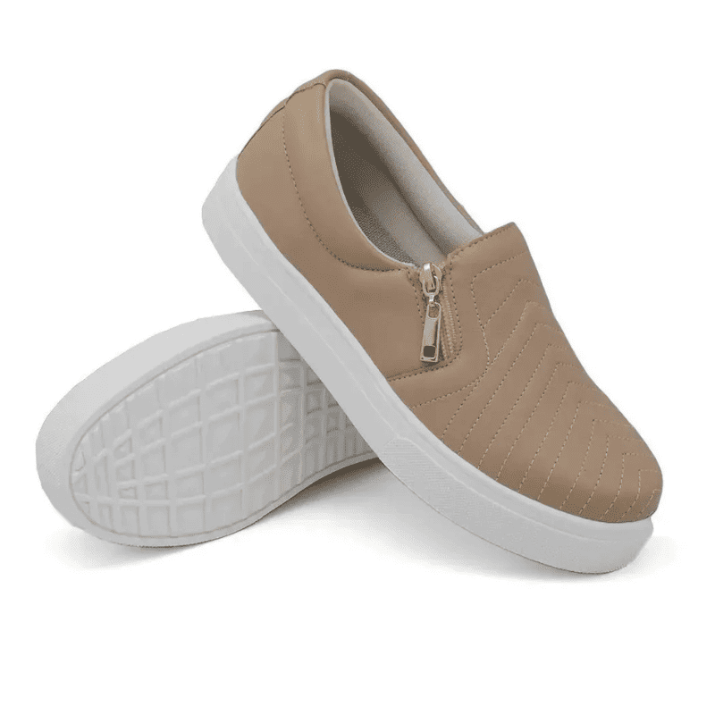Tênis Feminino Slip On™ – Calce Fácil sem Usar as Mãos