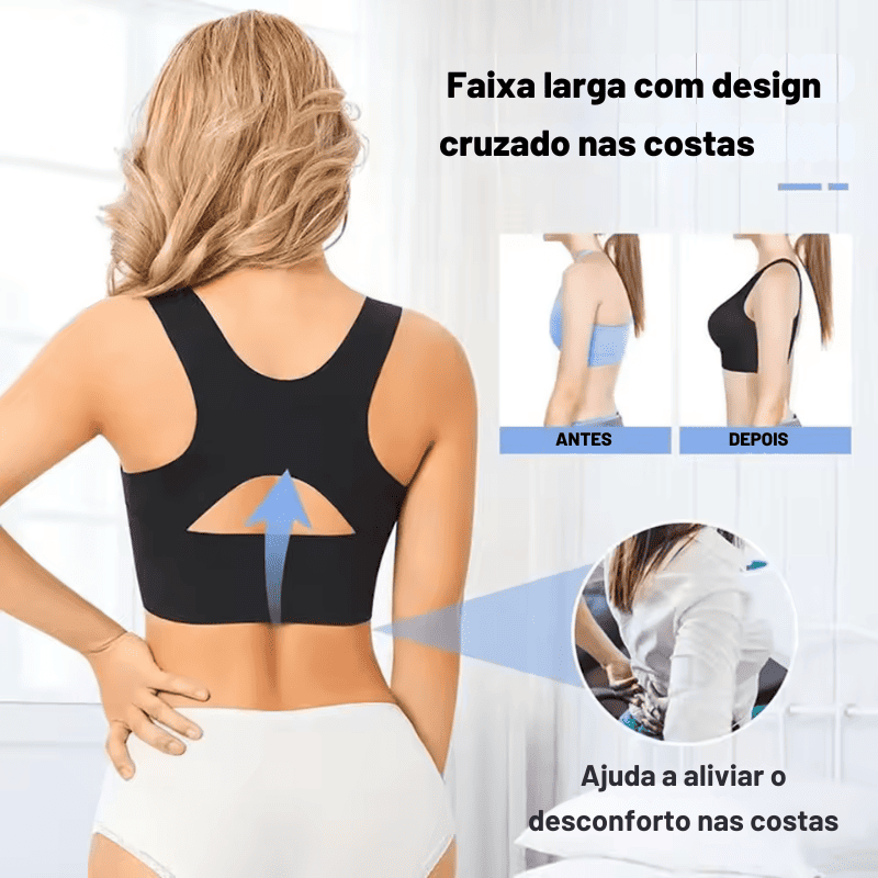 Sutiã Modelador Postural – Alinha a Postura e Sustenta com Conforto [COMPRE 1 & LEVE 2] + BRINDES