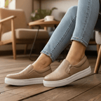 Tênis Feminino Slip On™ – Calce Fácil sem Usar as Mãos