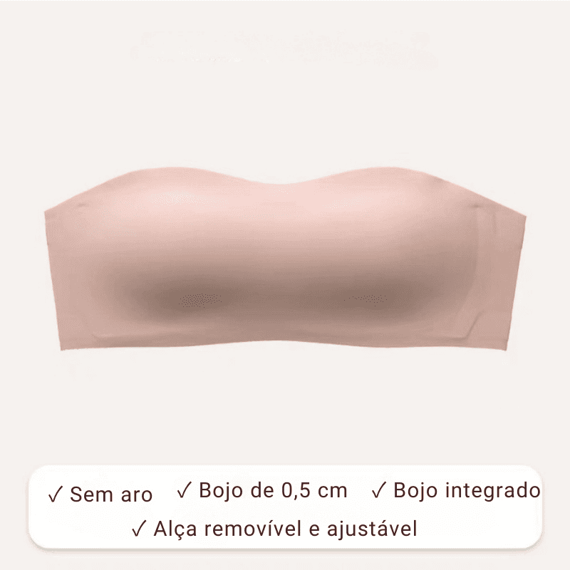 Sutiã Modelador Sem Alças e Sem Costura - BelleForm