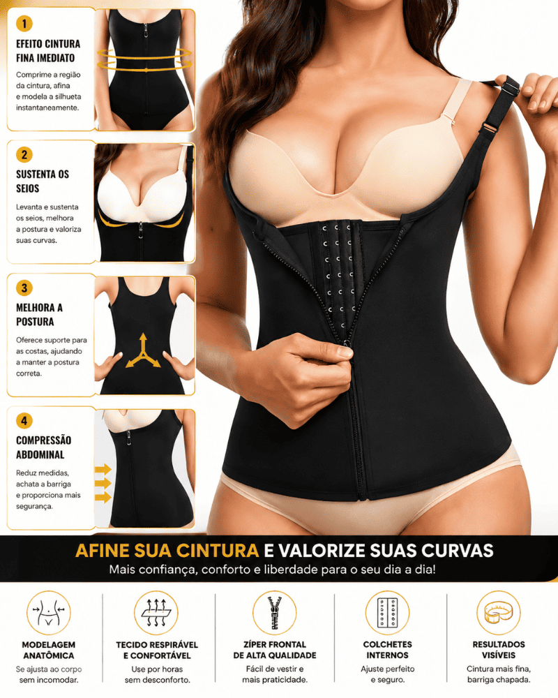 Cinta Modeladora BellaShape™ - Modela, Sustenta e Valoriza + Brindes