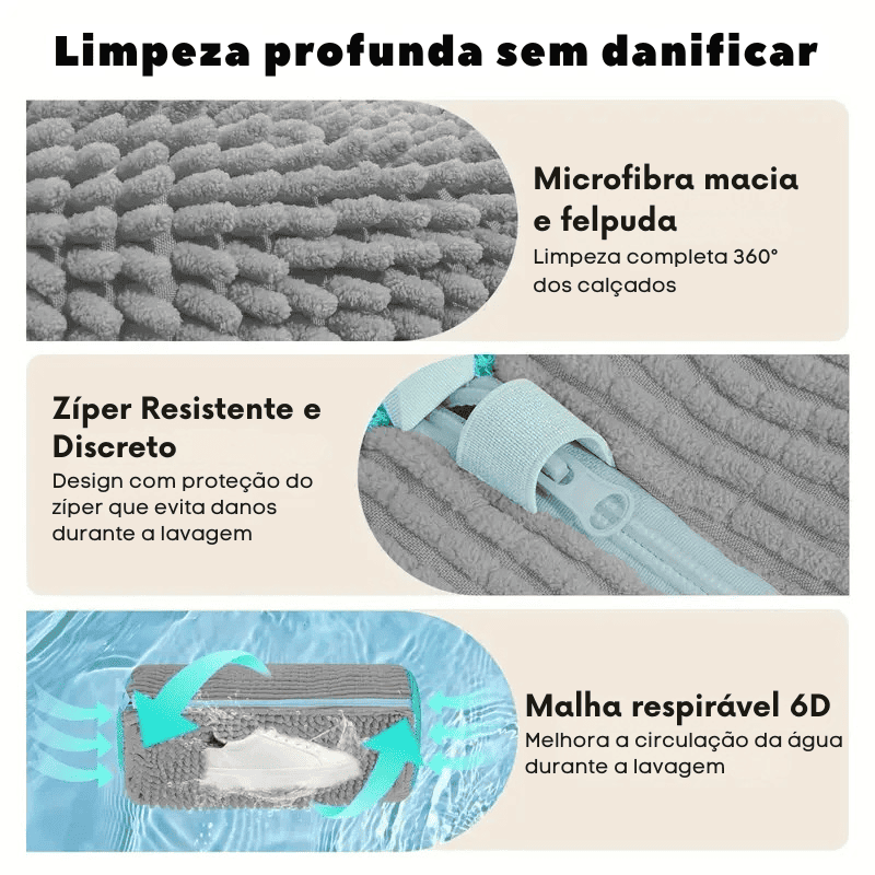TênisClean™ – Lave Seus Tênis Sem Esforço