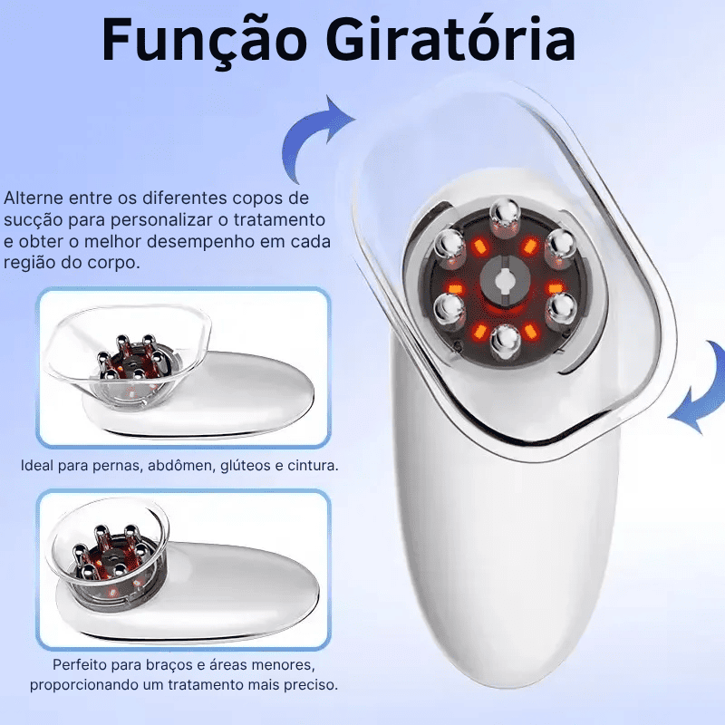 BelleLift Sculpt™ – Tecnologia 3 em 1 Contra Flacidez, Celulite e Estrias