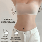 Sutiã Modelador Sem Alças e Sem Costura - BelleForm