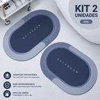 Tapete de Banheiro Premium HydraMat™ – Tecnologia 4 Camadas com Secagem Instantânea