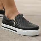 Tênis Feminino Slip On™ – Calce Fácil sem Usar as Mãos