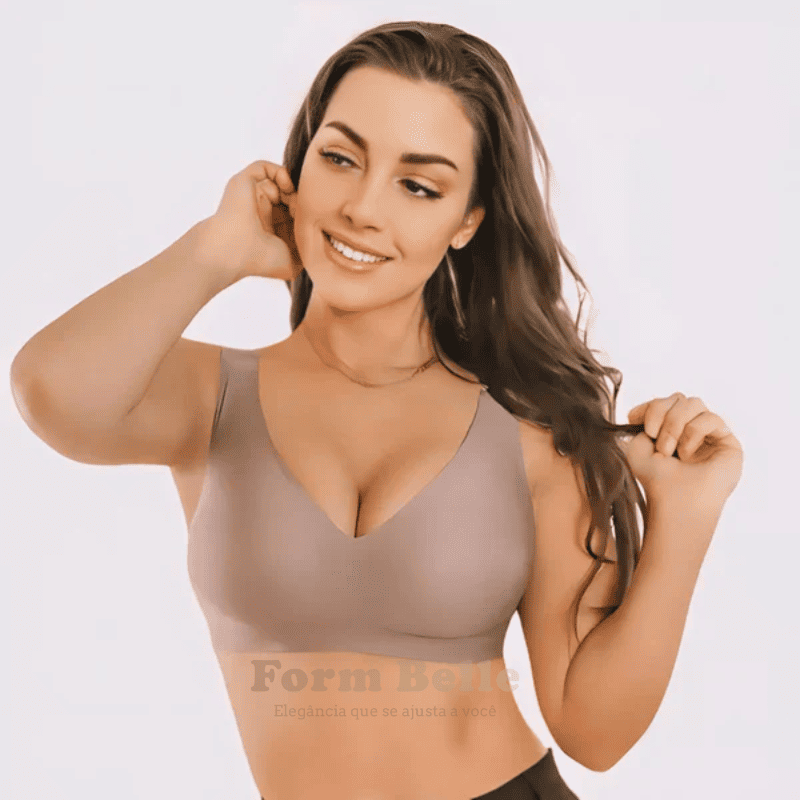 Sutiã Modelador Lux Comfort Sem Costura - Sustentação e Conforto [COMPRE 1 LEVE 2] + BRINDES