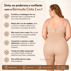 FormCurve™ Short Modelador 4D – Cintura Definida e Curvas Valorizadas