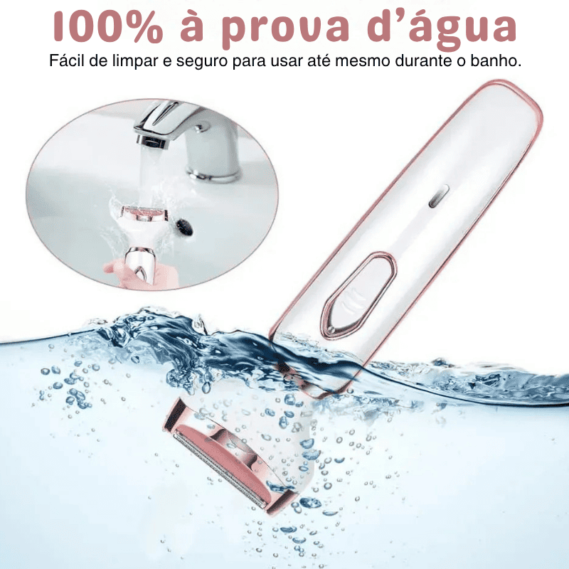 Depilador Elétrico 4 em 1 - DermaBelle® + Brindes