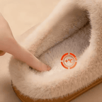 Pantufa Nuvem Peluciada de Inverno Premium – Conforto Que Aquece Seus Pés