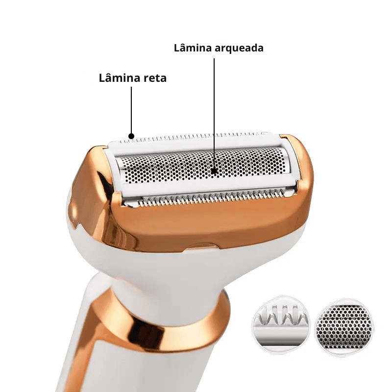 Depilador Elétrico 4 em 1 - DermaBelle® + Brindes