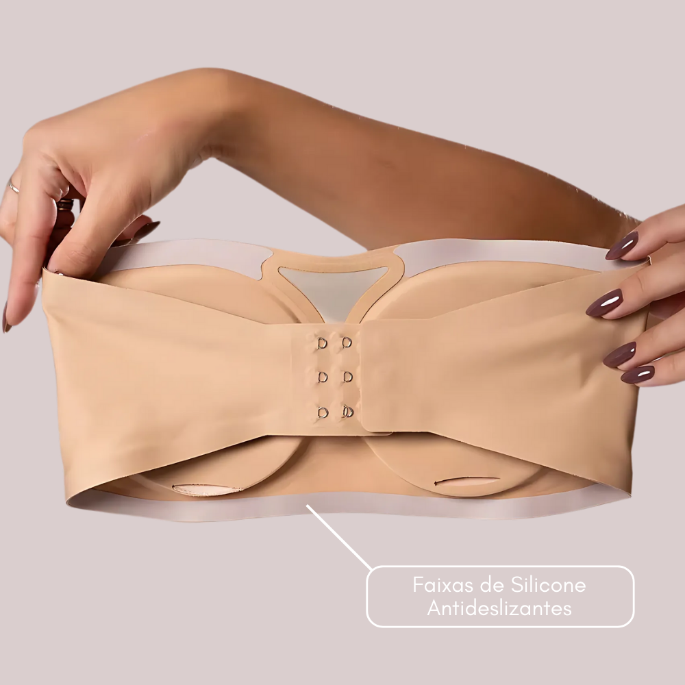 Sutiã Tomara que Caia com Bojos Removíveis - Belle Comfort