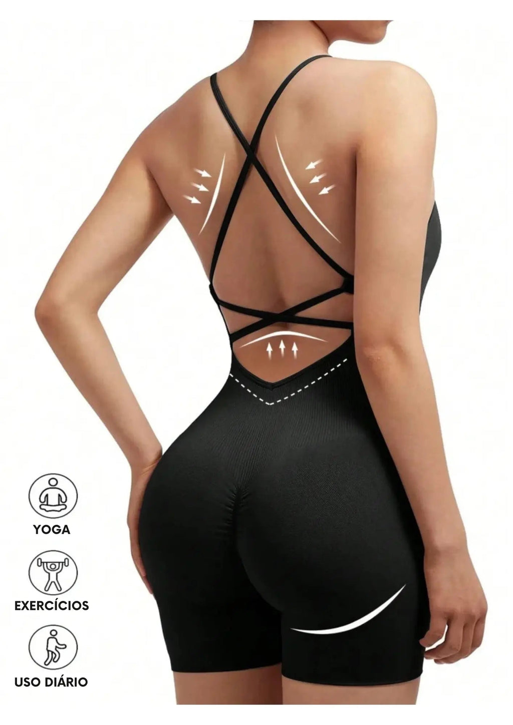 Macaquinho Modelador Fitness FormSuit [Compre 1 e Leve 2]