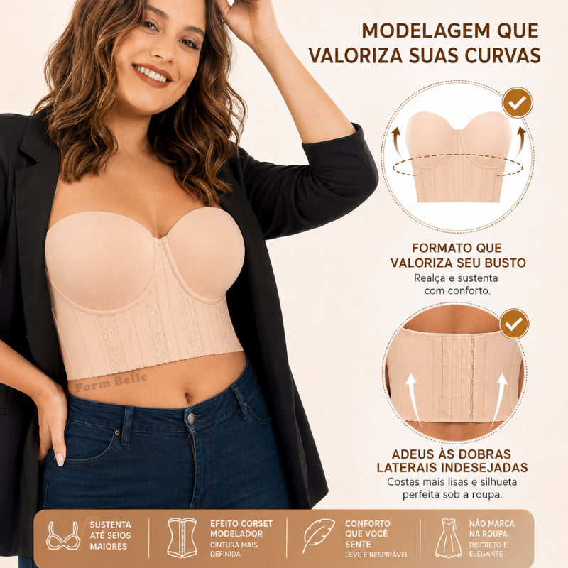 Sutiã Corset Modelador – Elegância e Sustentação [COMPRE 1 & LEVE 2]