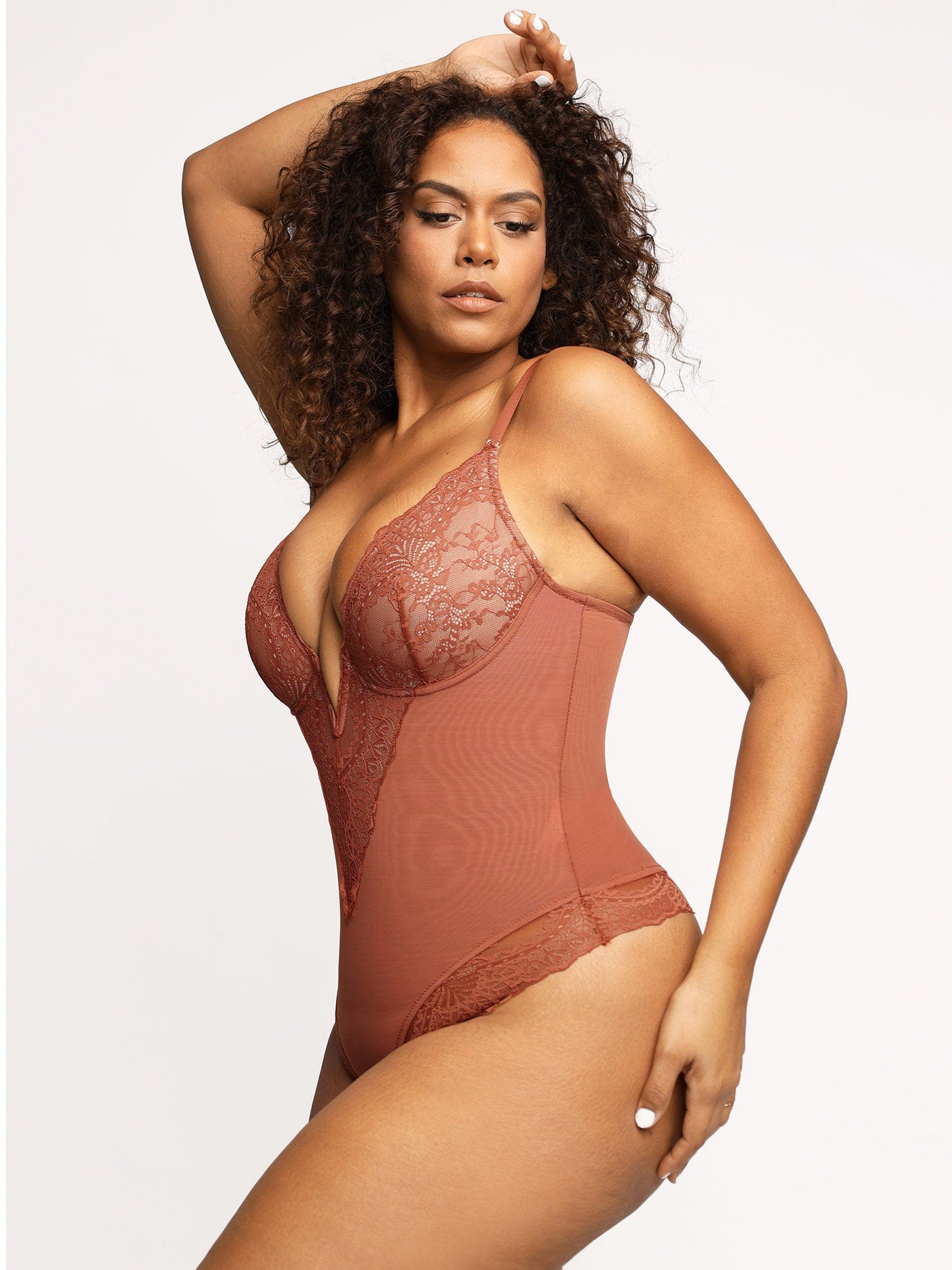 Body Modelador de Renda - FormShaper + [BRINDE EXCLUSIVO]