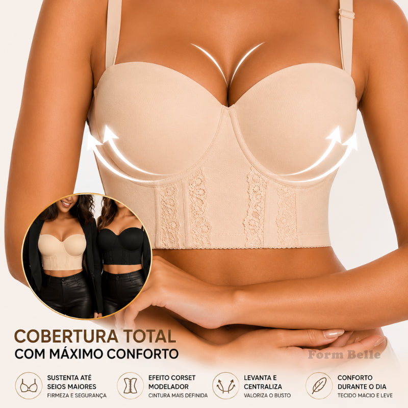 Sutiã Corset Modelador – Elegância e Sustentação [COMPRE 1 & LEVE 2]