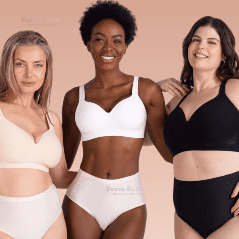 Sutiã Modelador ShapeLift - Conforto absoluto, Sustentação perfeita e Zero desconforto