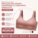 Sutiã Lux Comfort Sem Costura - Sustentação e Modelagem Perfeita [Compre 1 & Leve 2] + BRINDES