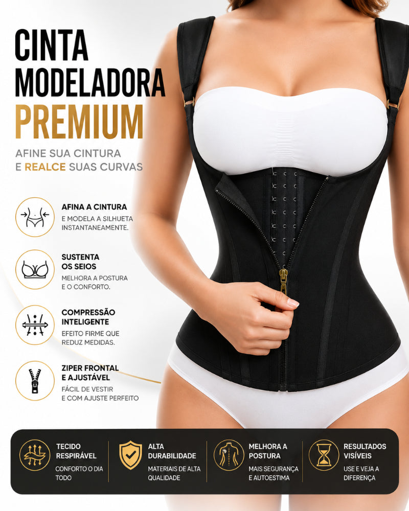 Cinta Modeladora BellaShape™ - Modela, Sustenta e Valoriza + Brindes
