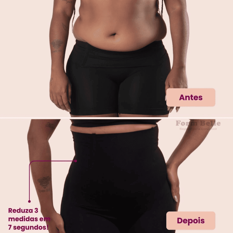 FormCurve™ Short Modelador 4D – Cintura Definida e Curvas Valorizadas