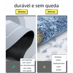 Tapete de Banheiro Premium HydraMat™ – Tecnologia 4 Camadas com Secagem Instantânea