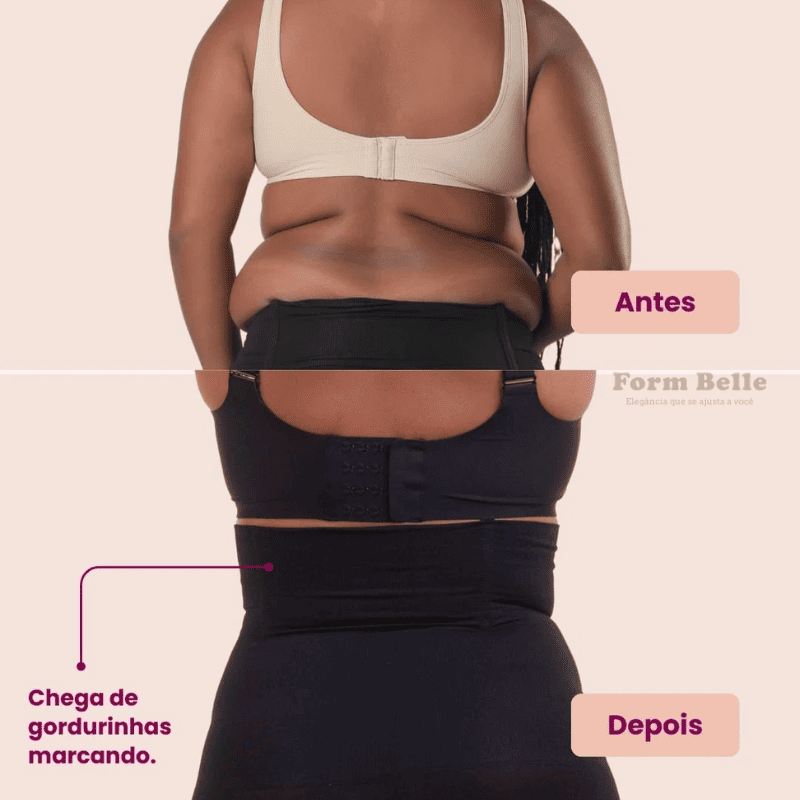 FormCurve™ Short Modelador 4D – Cintura Definida e Curvas Valorizadas