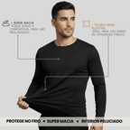 ThermoFlex™ – Segunda Pele Térmica Peluciada Premium - Menos Frio, Mais Conforto