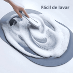 Tapete de Banheiro Premium HydraMat™ – Tecnologia 4 Camadas com Secagem Instantânea