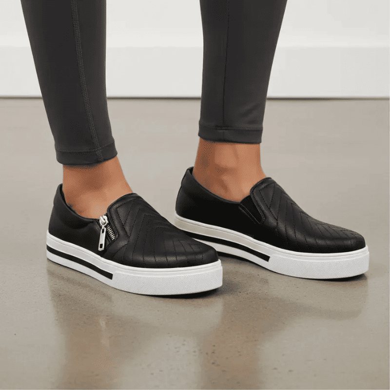 Tênis Feminino Slip On™ – Calce Fácil sem Usar as Mãos