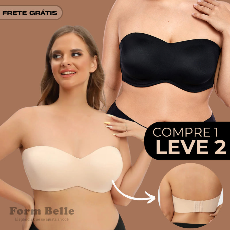 Sutiã Tomara que Caia Sync Comfort - Sustentação Ideal e Conforto sem Alças [COMPRE 1 LEVE 2] + BRINDES