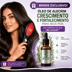 Escova Massageadora BelleHair™ - Crescimento Capilar Intensivo + Brinde