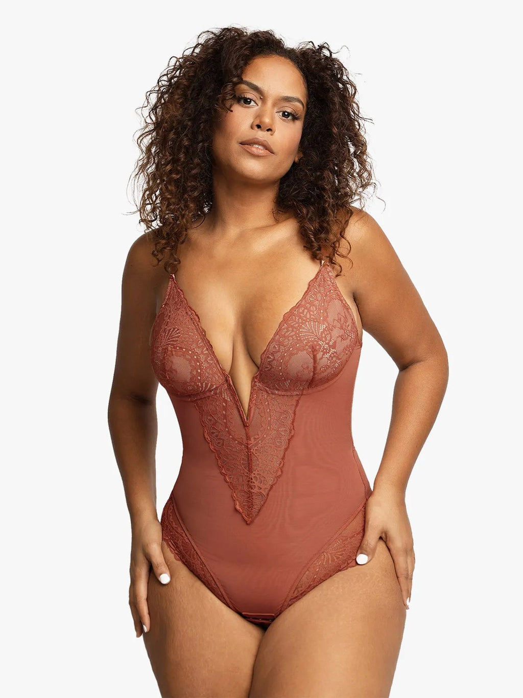 Body Modelador de Renda - FormShaper + [BRINDE EXCLUSIVO]