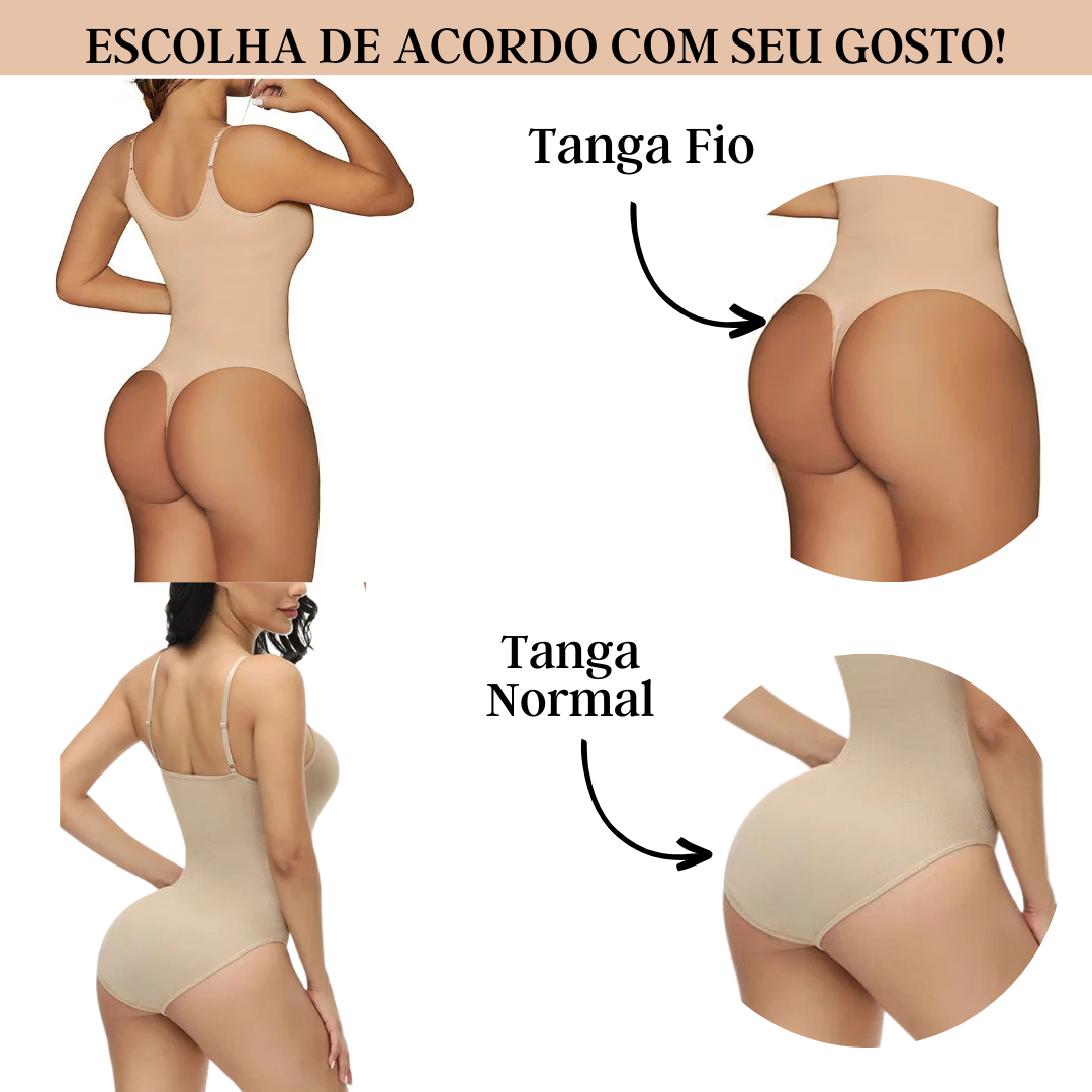 Body Modelador Shape Comfort - Diminui Medidas [COMPRE 1 LEVE 2]