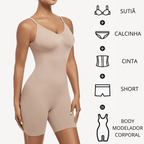 Body Modelador Corporal Belle Comfort - [COMPRE 1 LEVE 2]